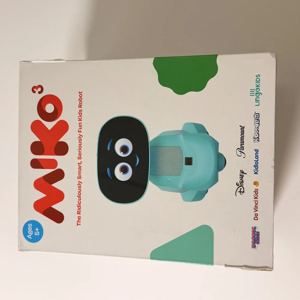 Miko 3 AI Robot for Kids Pixie Blue Smart Interactive Learning Toy Ages 5+